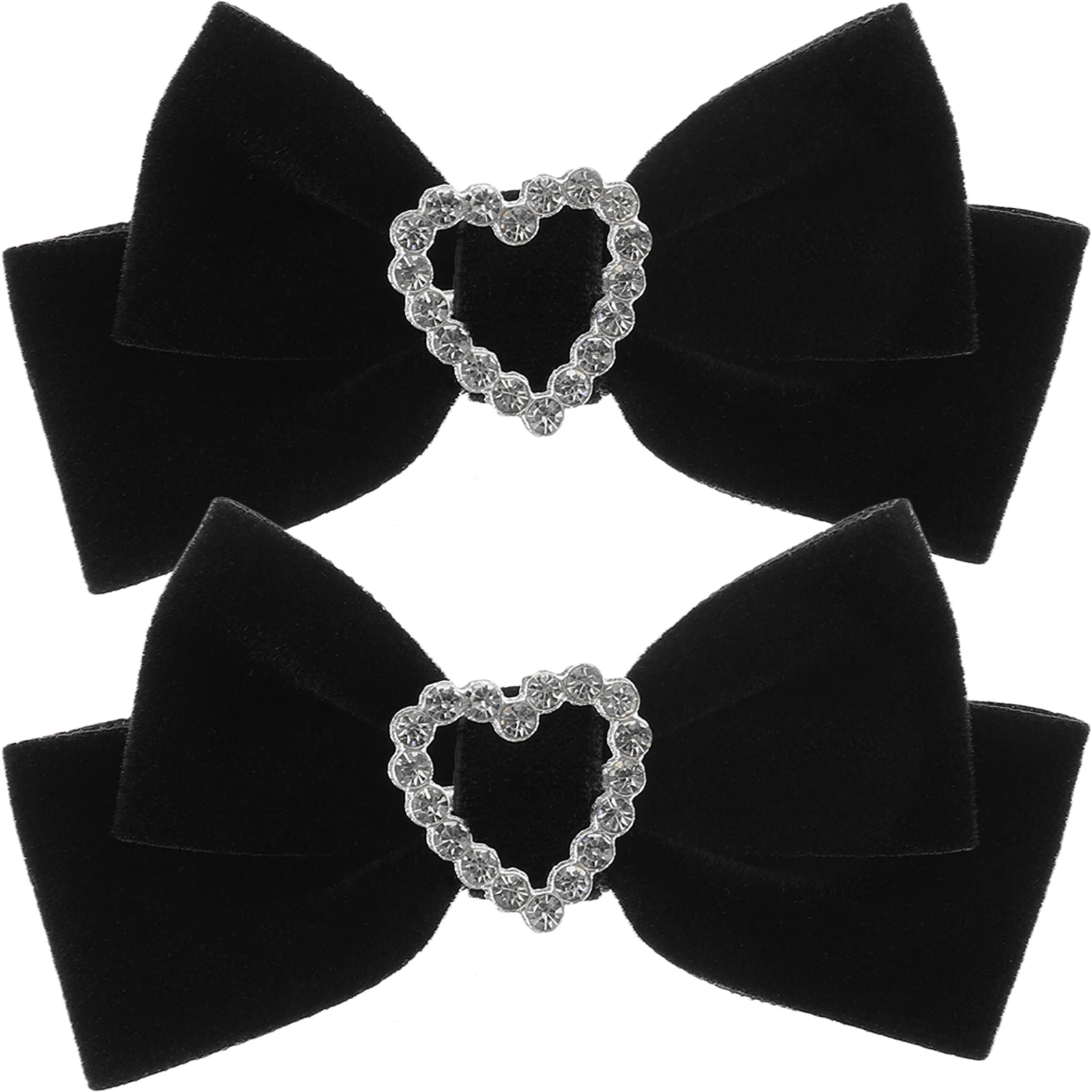 1 Pair Velour Metal Bow Clips Non-Slip Barrettes For Girls Kids Teens Party Wedding Prom Hair Accessories For Fine Hair Bows
1 Pair Velour Metal Bow Clips Non-Slip Barrettes For Girls Kids Teens Party Wedding Prom Hair Accessories For Fine Hair Bows