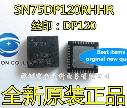10 шт. SN75DP120RHHR QFN-36 DP120 SN75DP120RHHT в наличии 100% новые и оригинальные
10 шт. SN75DP120RHHR QFN-36 DP120 SN75DP120RHHT в наличии 100% новые и оригинальные