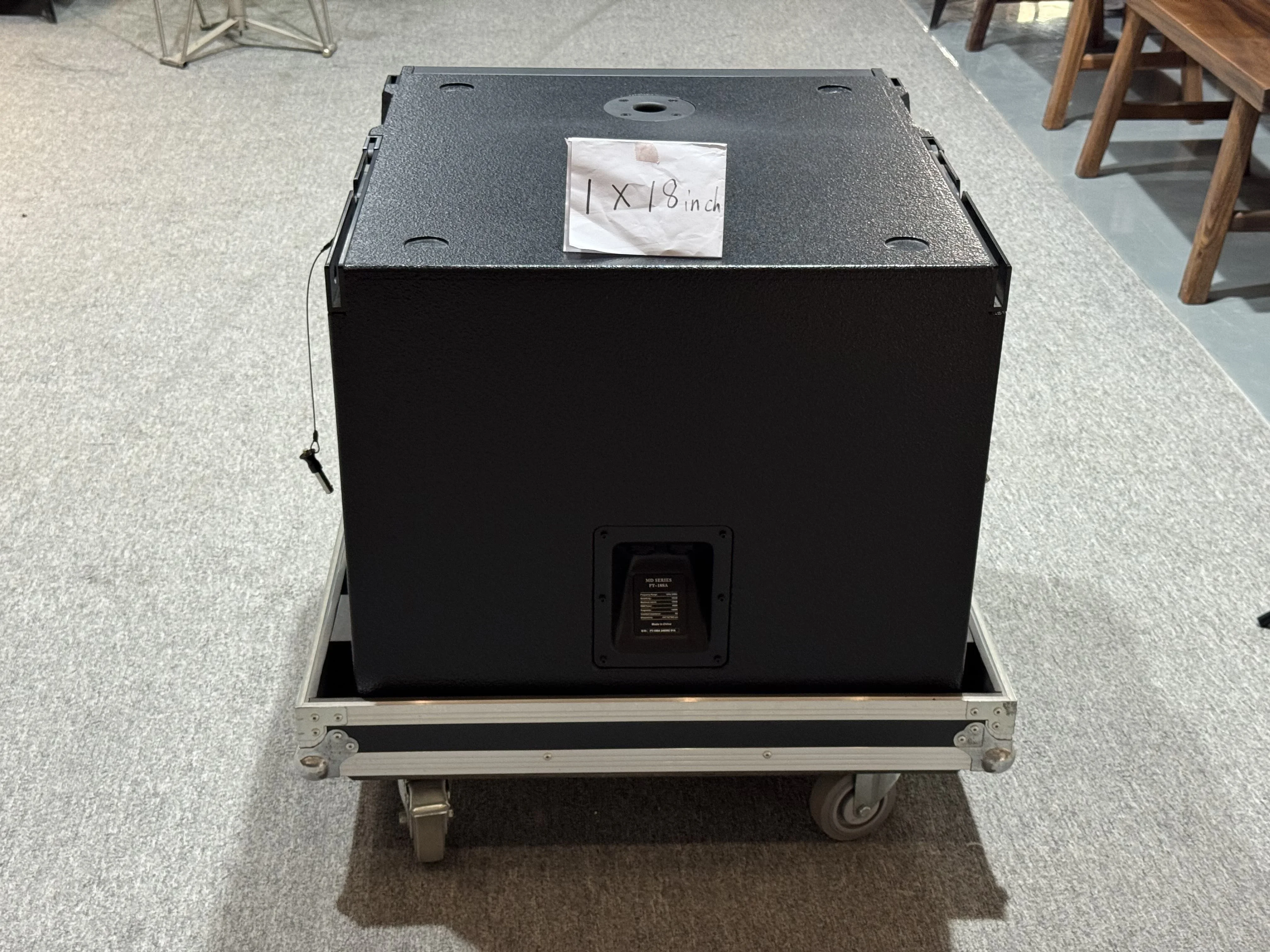 Speaker Single 18 Inch Line Array Speaker With Powerful Subwoofer For Conference Room Of Professional Subwoofer Audio