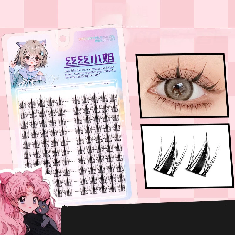 Simulation Rabbit Series False Eyelashes Comic Individual Cluster Reusable Segmented Winged Thick Lash Extension 12mm Eyelashes
Simulation Rabbit Series False Eyelashes Comic Individual Cluster Reusable Segmented Winged Thick Lash Extension 12mm Eyelashes