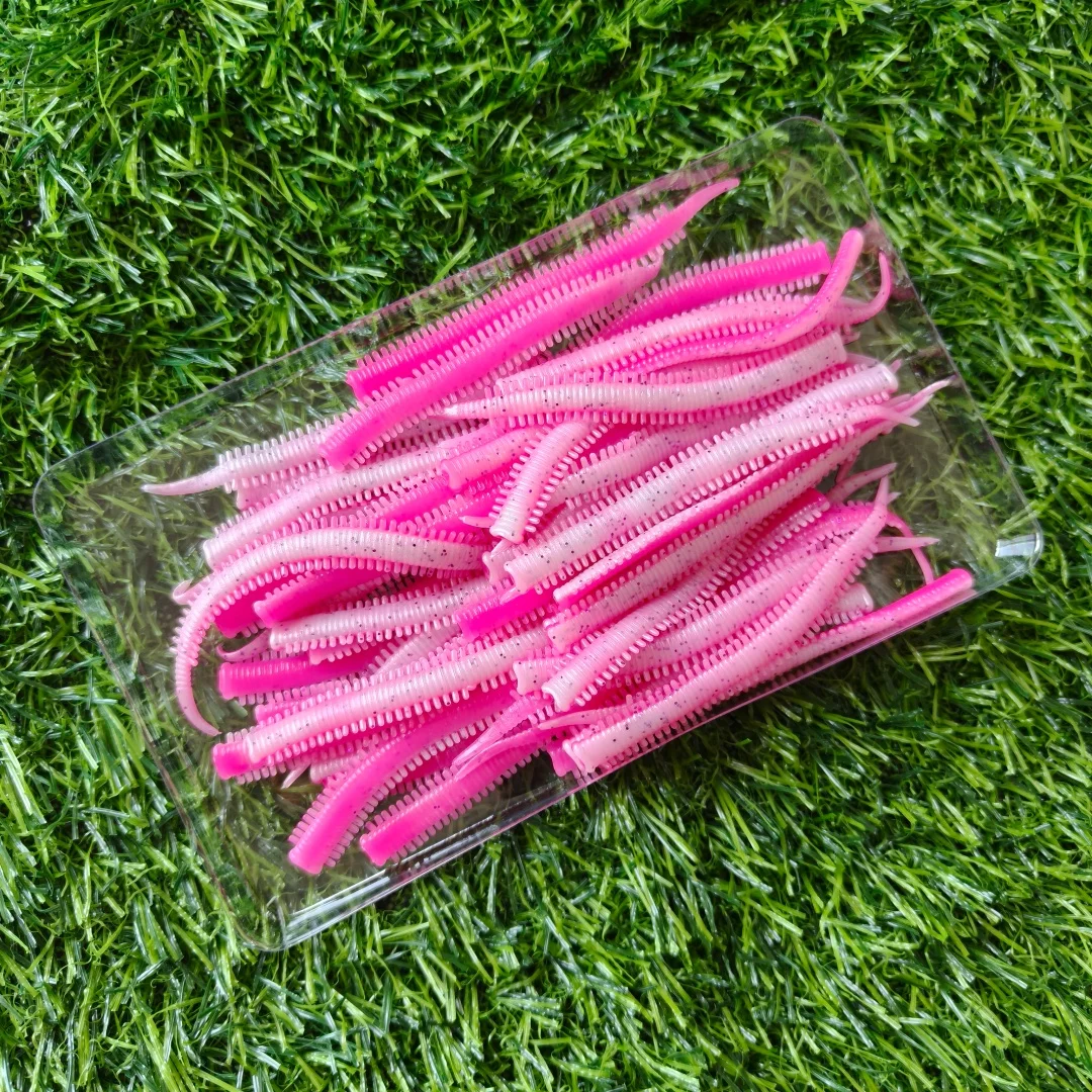 Swolfy 200pcs Simulation Sand Silkworm 75mm 0.8g Sea Earthworm Float False Fishing Bait TPR Earthworm Red Worm Simulate Lures
Swolfy 200pcs Simulation Sand Silkworm 75mm 0.8g Sea Earthworm Float False Fishing Bait TPR Earthworm Red Worm Simulate Lures