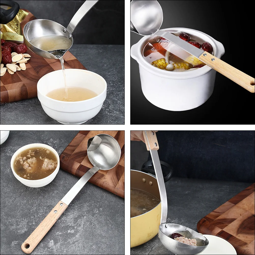 1pc Grease Separator Spoon Oil Filter Ladle Stainless Steel Soup Strainer Hot Pot Kitchen Gadget Easy Storage Handle Hole Khaki
1pc Grease Separator Spoon Oil Filter Ladle Stainless Steel Soup Strainer Hot Pot Kitchen Gadget Easy Storage Handle Hole Khaki