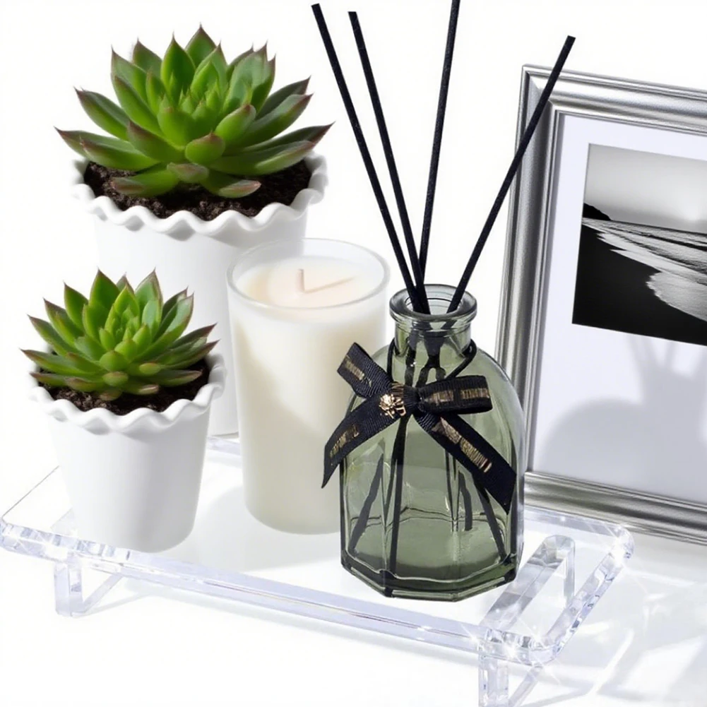 Bathroom and Kitchen Counter Acrylic Tray for Storage and Organization Designed with Quick Dry and Hand Sanded Corners
Bathroom and Kitchen Counter Acrylic Tray for Storage and Organization Designed with Quick Dry and Hand Sanded Corners