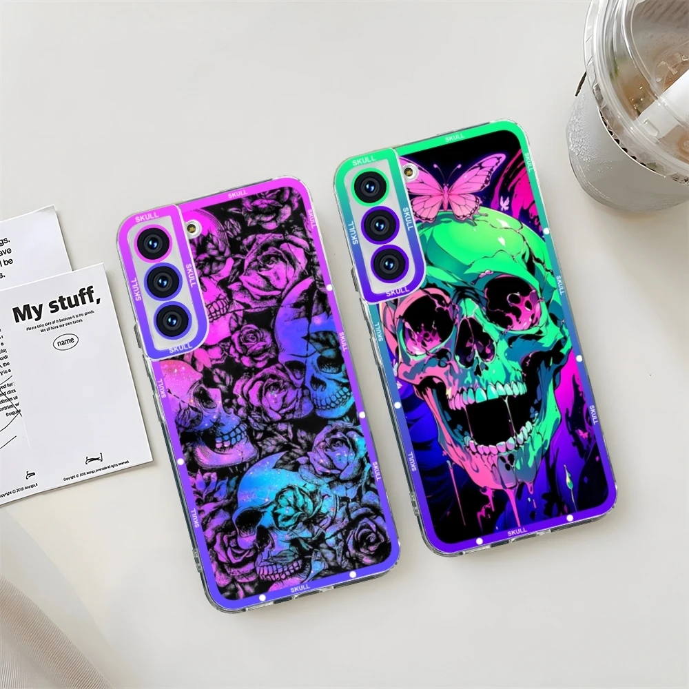 Gothic Fashion Skull Phone Case Clear For Samsung S23 S20 S21 S22 A11 A13 A22 A31 A32 A51 A52 Plus Ultra Angel Eyes Soft Coque
Gothic Fashion Skull Phone Case Clear For Samsung S23 S20 S21 S22 A11 A13 A22 A31 A32 A51 A52 Plus Ultra Angel Eyes Soft Coque