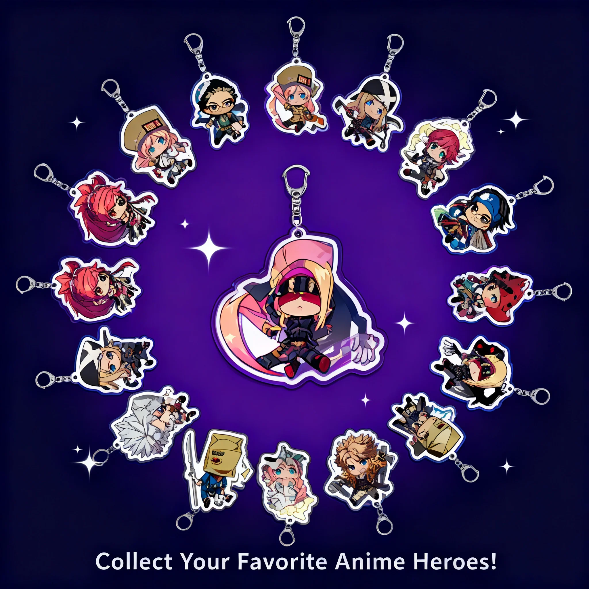 Guilty Gear Sol Badguy Millia Rage Double Sided Acrylic Keychain Anime Fighting Game Merchandise Collectible Gift for Fans
Guilty Gear Sol Badguy Millia Rage Double Sided Acrylic Keychain Anime Fighting Game Merchandise Collectible Gift for Fans