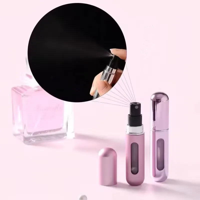 5ml Empty Cosmetic Spray Bottles Fine Mist Refillable Perfume Atomizer for Face Hair Skincare Travel Essential
5ml Empty Cosmetic Spray Bottles Fine Mist Refillable Perfume Atomizer for Face Hair Skincare Travel Essential