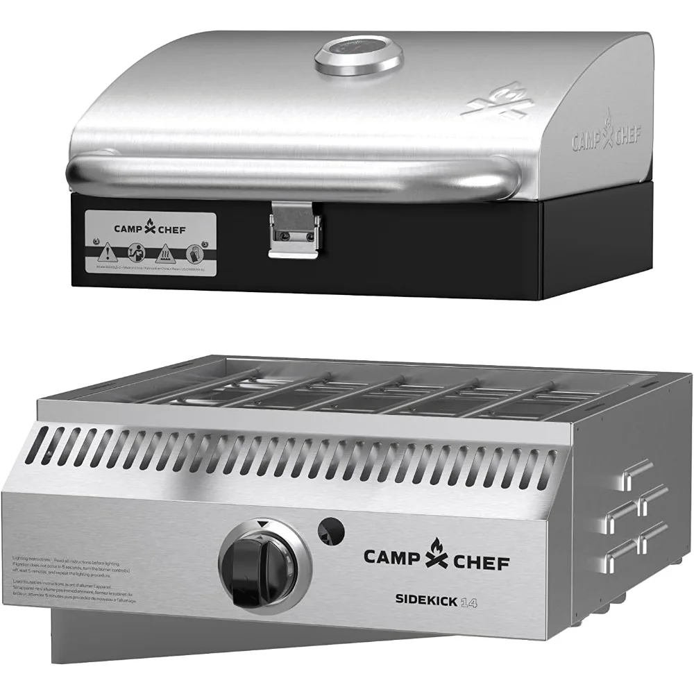 Accessory for Outdoor Cooking - Sear & Grill with Ease - 14" Cooking System Compatible, Silver
Accessory for Outdoor Cooking - Sear & Grill with Ease - 14" Cooking System Compatible, Silver
