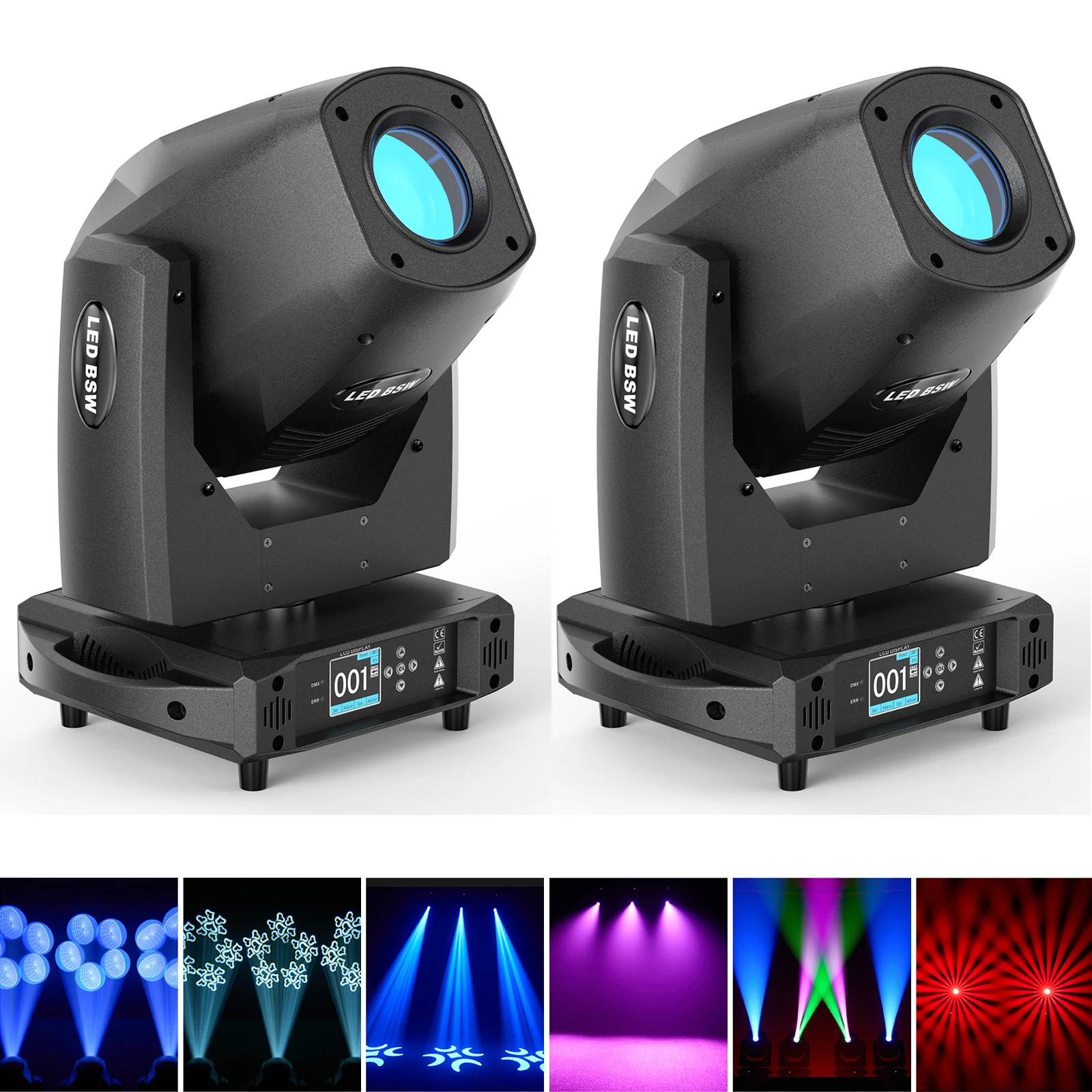 Datewink 2Pcs 200W Beam LED Moving Head Light 17Gobo 10Color Rotating Prism Stage Light DMX For DJ Disco Party Wedding Christmas
Datewink 2Pcs 200W Beam LED Moving Head Light 17Gobo 10Color Rotating Prism Stage Light DMX For DJ Disco Party Wedding Christmas