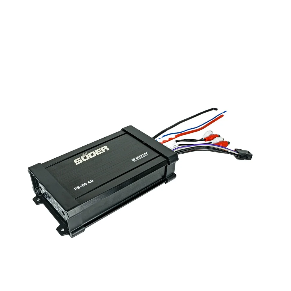 FS-80.4D 80-ваттный морской усилитель класса D, 4-канальный, водонепроницаемый IP65, аудиосистема для лодок с кроссоверами
FS-80.4D 80-ваттный морской усилитель класса D, 4-канальный, водонепроницаемый IP65, аудиосистема для лодок с кроссоверами