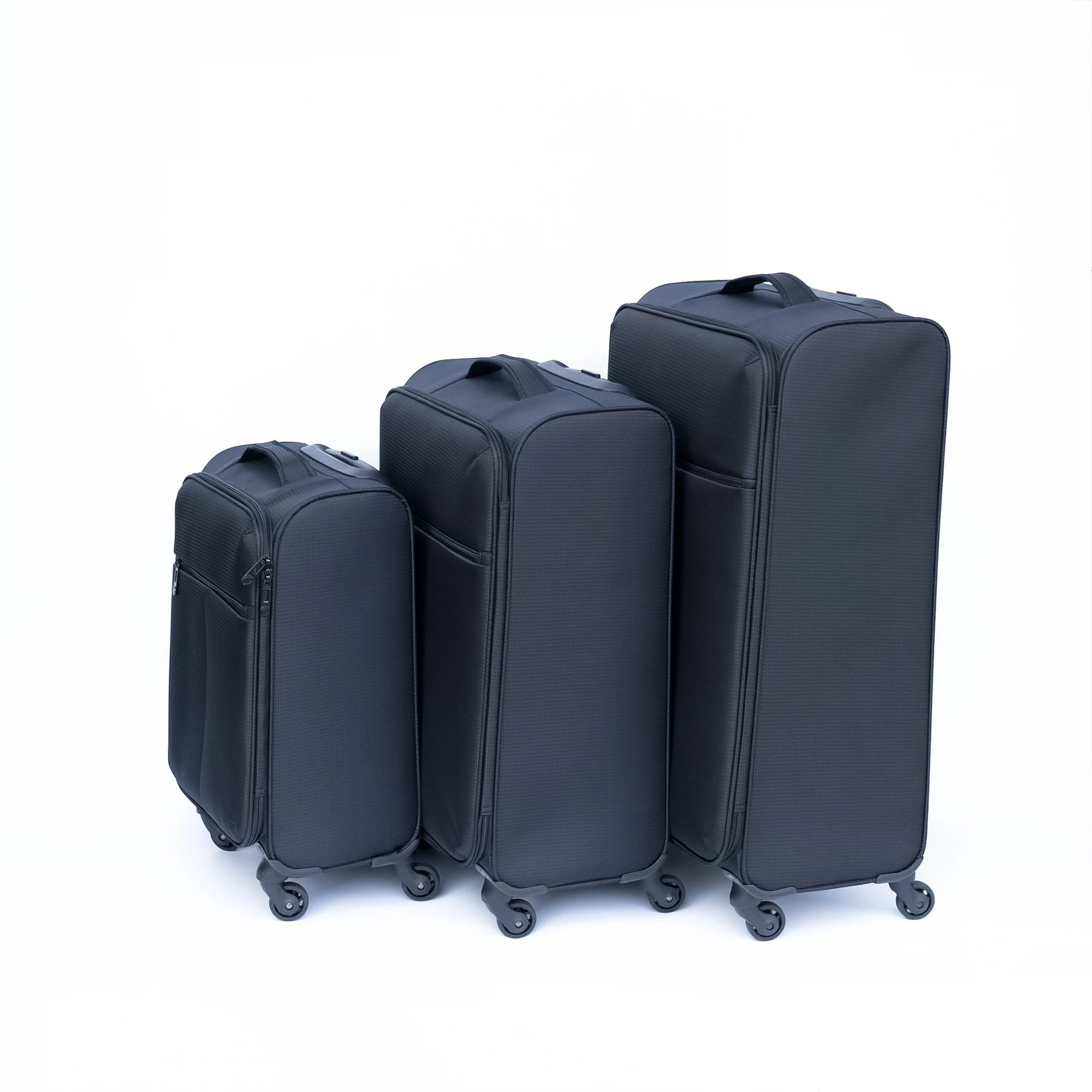 3 piece luggage set Oxford cloth suitcase black(No password lock) carry on luggage trolley bag high-capacity
3 piece luggage set Oxford cloth suitcase black(No password lock) carry on luggage trolley bag high-capacity