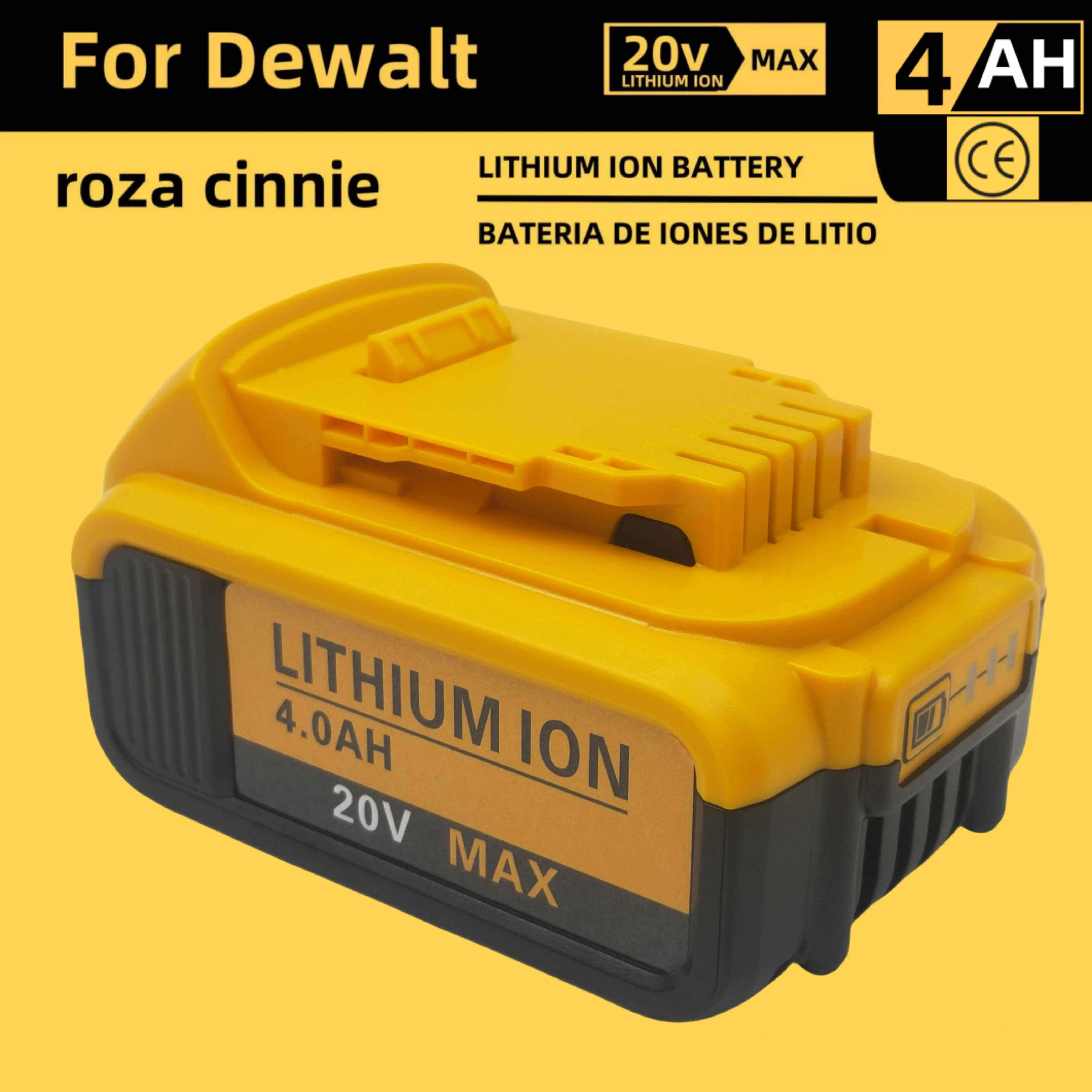 20 В 4000 мАч DCB200 литий-ионный аккумулятор для электроинструмента DEWALT DCB203 DCB181 DCB180 DCB200 DCB201 DCB201-2 L50
20 В 4000 мАч DCB200 литий-ионный аккумулятор для электроинструмента DEWALT DCB203 DCB181 DCB180 DCB200 DCB201 DCB201-2 L50