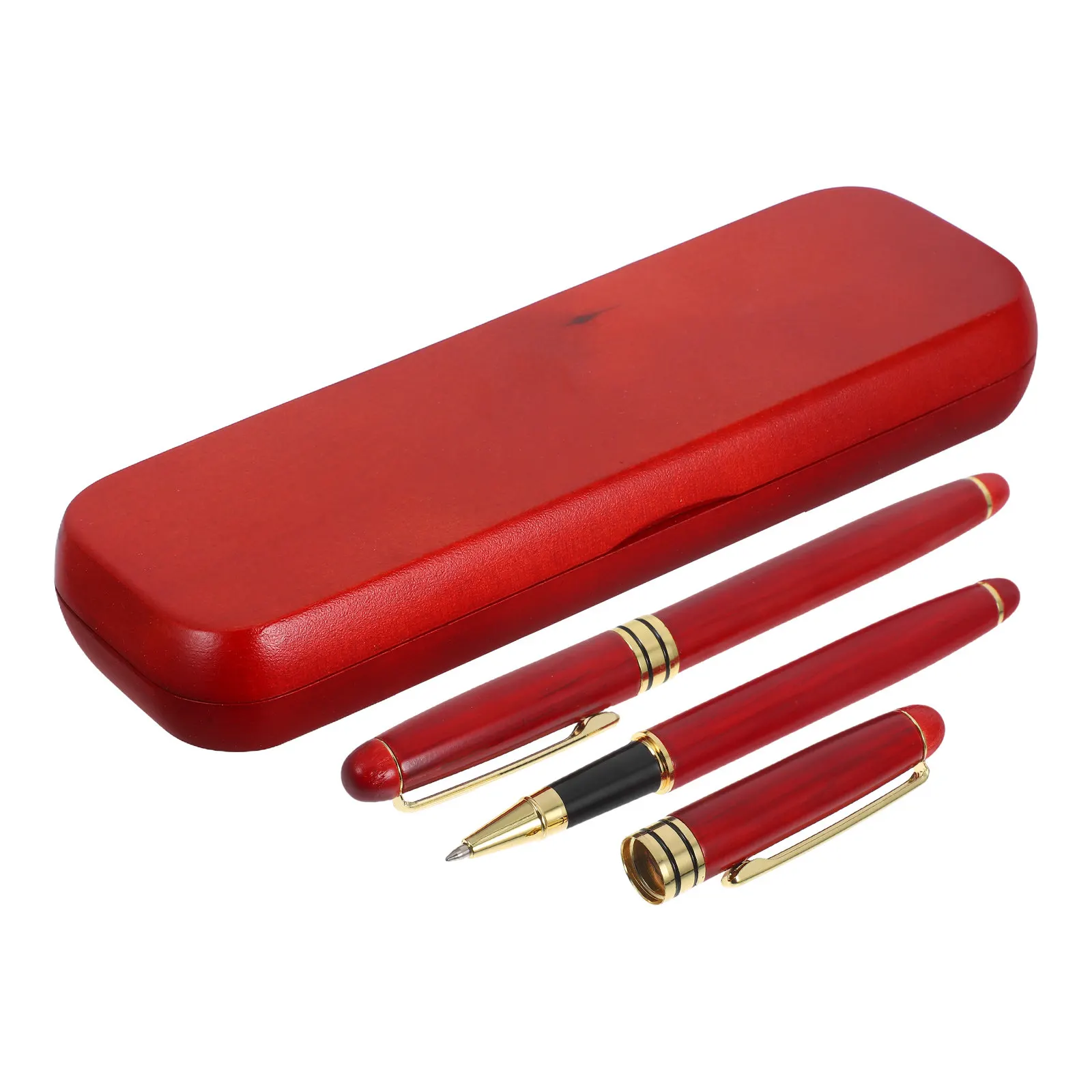 Rosewood Fountain Pen Ballpoint Pen Combo Set Slim Portable Writing Tool for Memo Note Ideal Gift Anniversary Christmas Birthday
Rosewood Fountain Pen Ballpoint Pen Combo Set Slim Portable Writing Tool for Memo Note Ideal Gift Anniversary Christmas Birthday