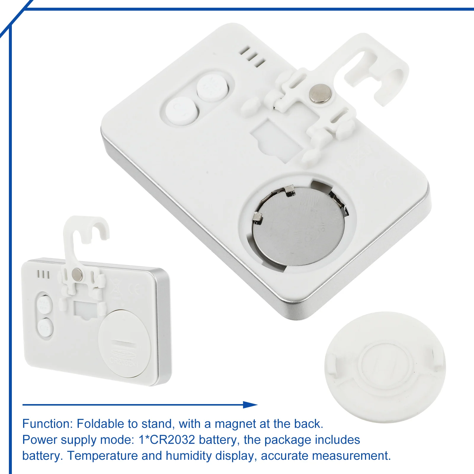 【】Fridge Temperature Humidity Gauge Mini Digital Thermometer Freezer Hygrometer For Kitchen Cold Storage Refrigerator Indoor
【】Fridge Temperature Humidity Gauge Mini Digital Thermometer Freezer Hygrometer For Kitchen Cold Storage Refrigerator Indoor