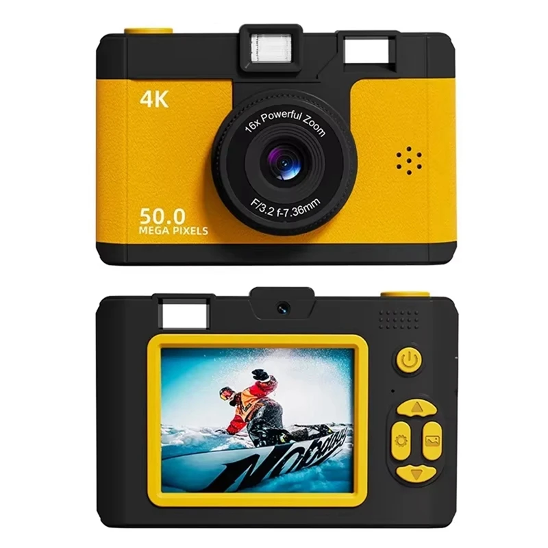 M07K-4K Digital Camera Retro Dual Lens Multifunction CCD Instant Thermal Camer For Travel Students Compact Photography
M07K-4K Digital Camera Retro Dual Lens Multifunction CCD Instant Thermal Camer For Travel Students Compact Photography