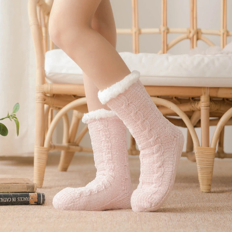 Winter Indoor Floor Socks Bedroom Silicone Non-slip Women's Slippers Sock Cute Fuzzy Socks Women Kawaii Christmas Gifts
Winter Indoor Floor Socks Bedroom Silicone Non-slip Women's Slippers Sock Cute Fuzzy Socks Women Kawaii Christmas Gifts