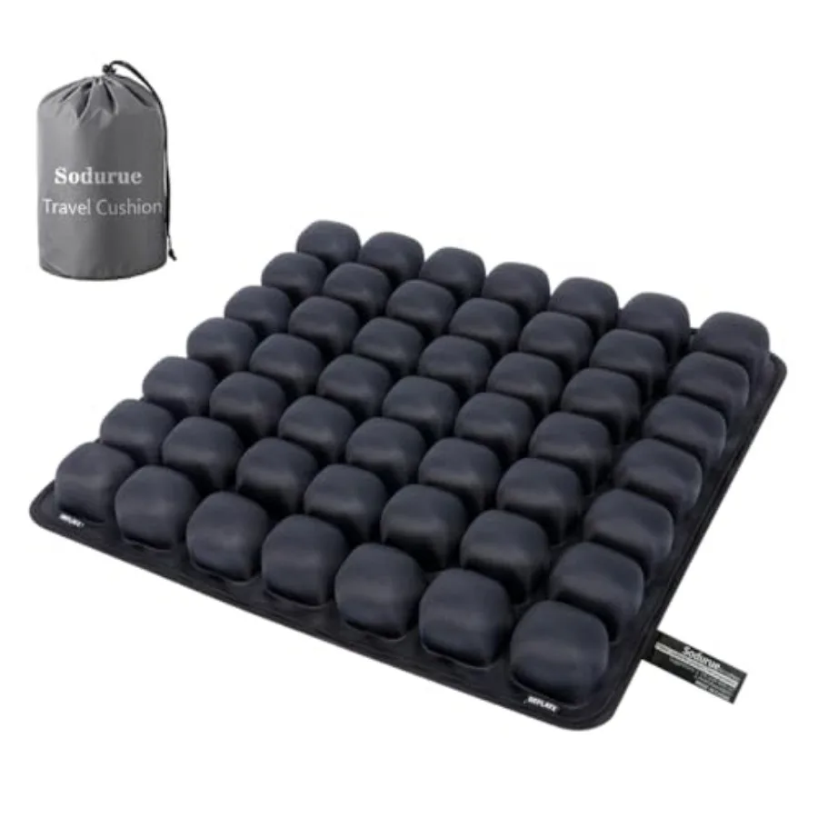 Sodurue Travel Cushion Airplane SeatAirplane Seat Cushion for Long Flights Press Type Air Inflatable Wheelchair Seat Cushion 49
Sodurue Travel Cushion Airplane SeatAirplane Seat Cushion for Long Flights Press Type Air Inflatable Wheelchair Seat Cushion 49