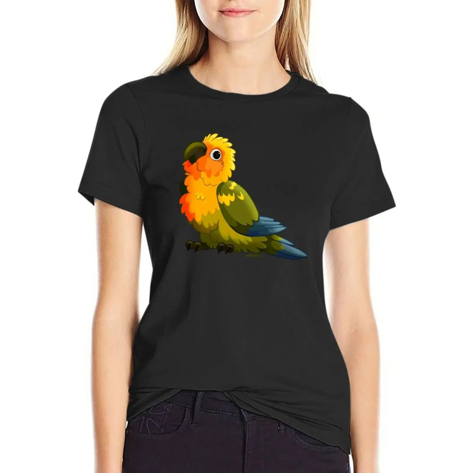 Sun Conure T-Shirt graphics aesthetic clothes Short sleeve tee white t-shirts for Women
Sun Conure T-Shirt graphics aesthetic clothes Short sleeve tee white t-shirts for Women
