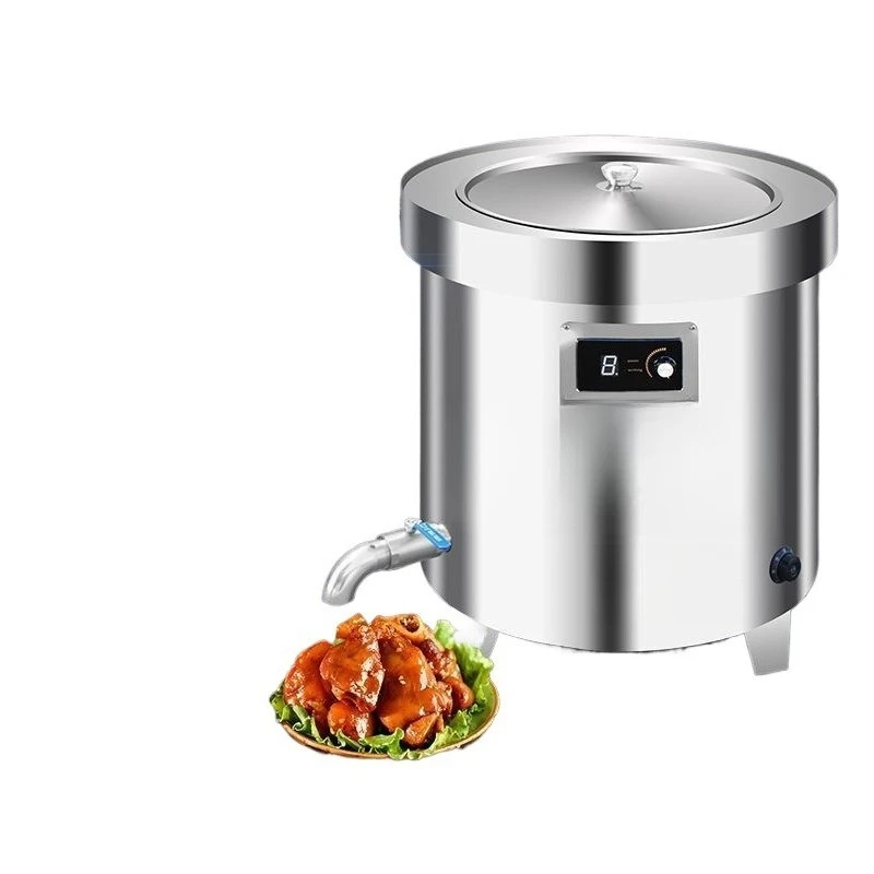 Energy-saving commercial gas stainless steel soup bucket, boiled meat braised meat, beef and mutton soup pot
Energy-saving commercial gas stainless steel soup bucket, boiled meat braised meat, beef and mutton soup pot