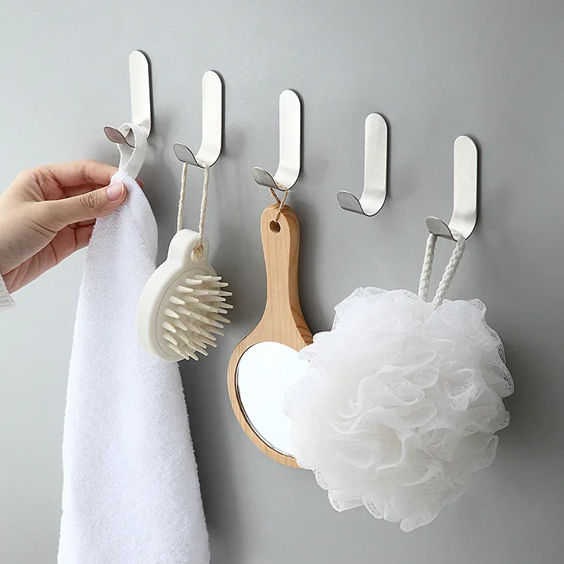 Multi-purpose Wall Organizer Hook Behind-door Key Cloth Hanger Hook Bathroom Robe Towel Holder Rack Kitchen Hardware Shelf Hook
Multi-purpose Wall Organizer Hook Behind-door Key Cloth Hanger Hook Bathroom Robe Towel Holder Rack Kitchen Hardware Shelf Hook