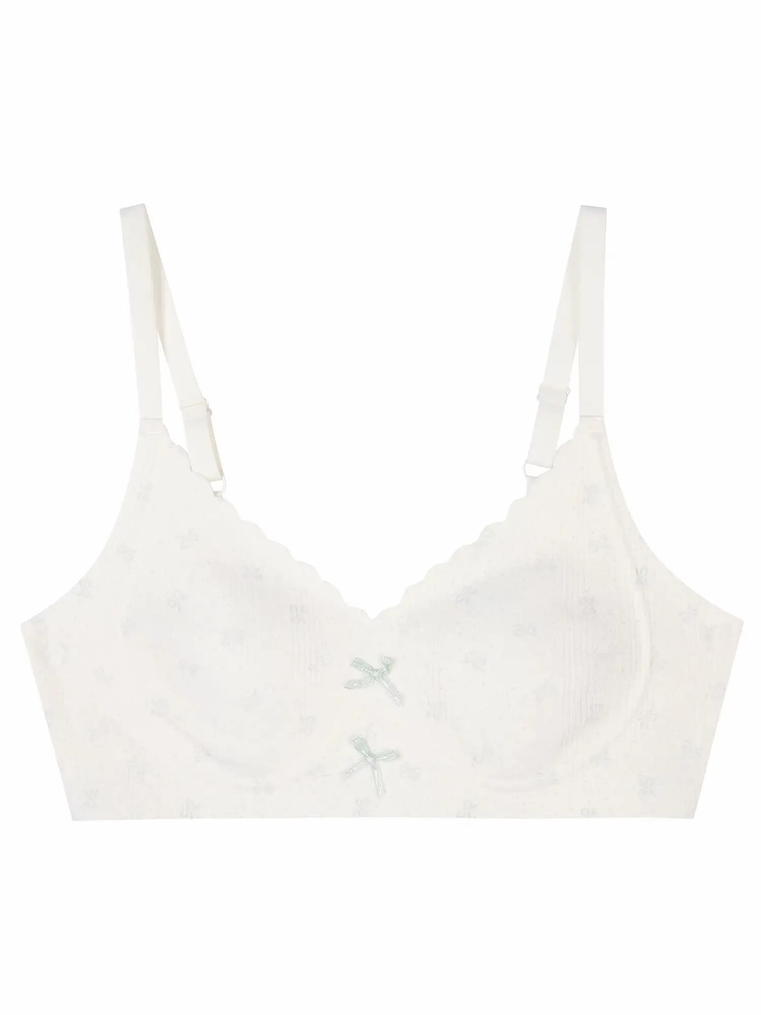 Seamless Sweet Floral Women's Bra, Bunny Ear Cups, Wire-Free, Thin Style, Push-Up & Lifting for Small Bust, Side Support to Hide
Seamless Sweet Floral Women's Bra, Bunny Ear Cups, Wire-Free, Thin Style, Push-Up & Lifting for Small Bust, Side Support to Hide