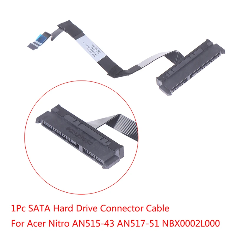Высококачественный соединительный кабель жесткого диска SATA 8 см для Acer Nitro AN515-43 AN517-51, интерфейс жесткого диска NBX0002L000
Высококачественный соединительный кабель жесткого диска SATA 8 см для Acer Nitro AN515-43 AN517-51, интерфейс жесткого диска NBX0002L000