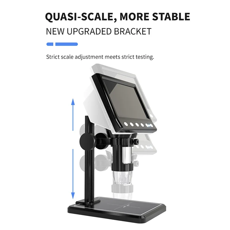 Especial 2Pcs 4.3 Inch Digital Microscope 1000X Coin Microscope 960P Video Microscope For Adults Welding With 8 LED
Especial 2Pcs 4.3 Inch Digital Microscope 1000X Coin Microscope 960P Video Microscope For Adults Welding With 8 LED