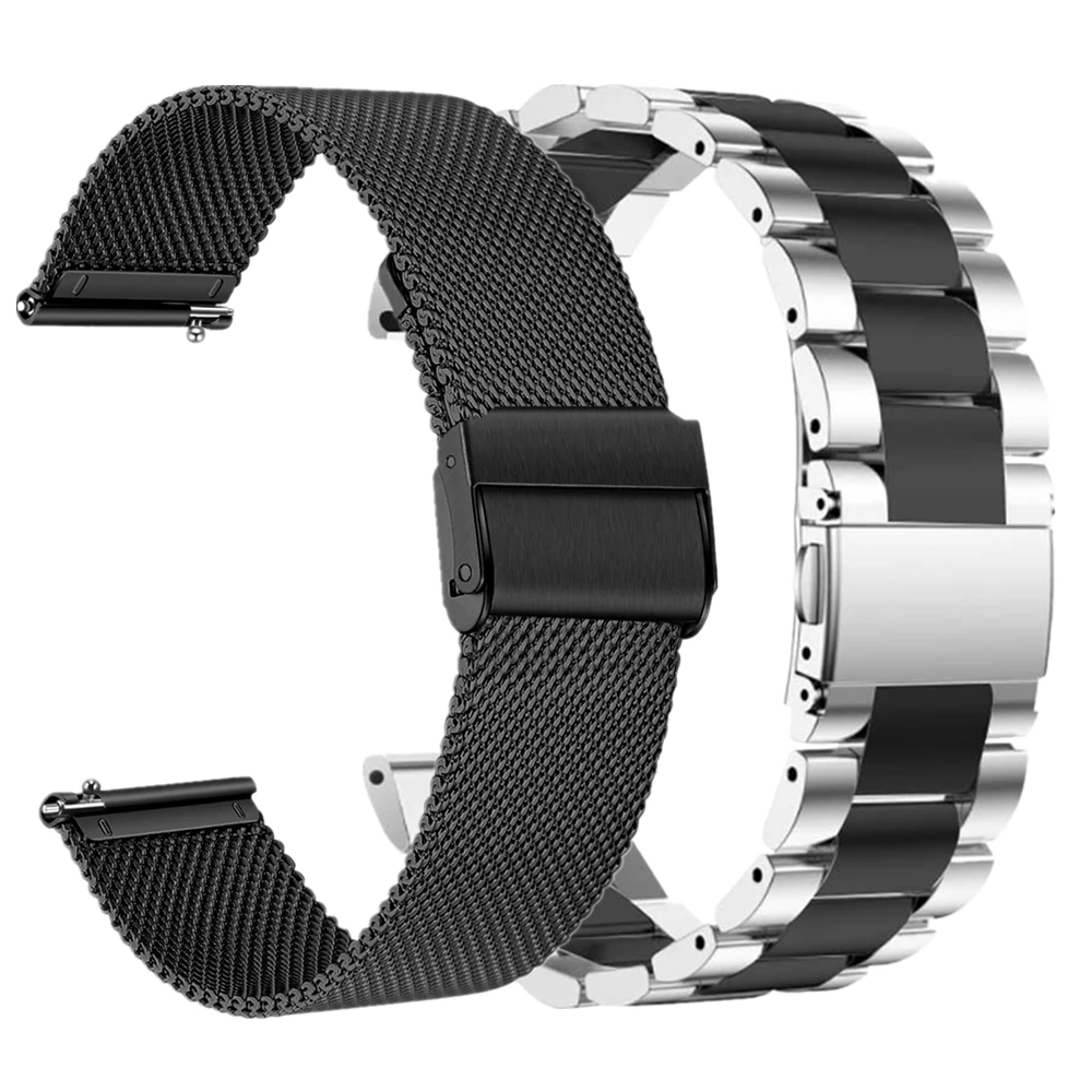 Active 2 40mm 44mm Strap For Samsung Galaxy Watch 46mm Band 20mm 22mm Stainless Steel Bands For Huawei Watch GT 2E Bracelet Sets
Active 2 40mm 44mm Strap For Samsung Galaxy Watch 46mm Band 20mm 22mm Stainless Steel Bands For Huawei Watch GT 2E Bracelet Sets