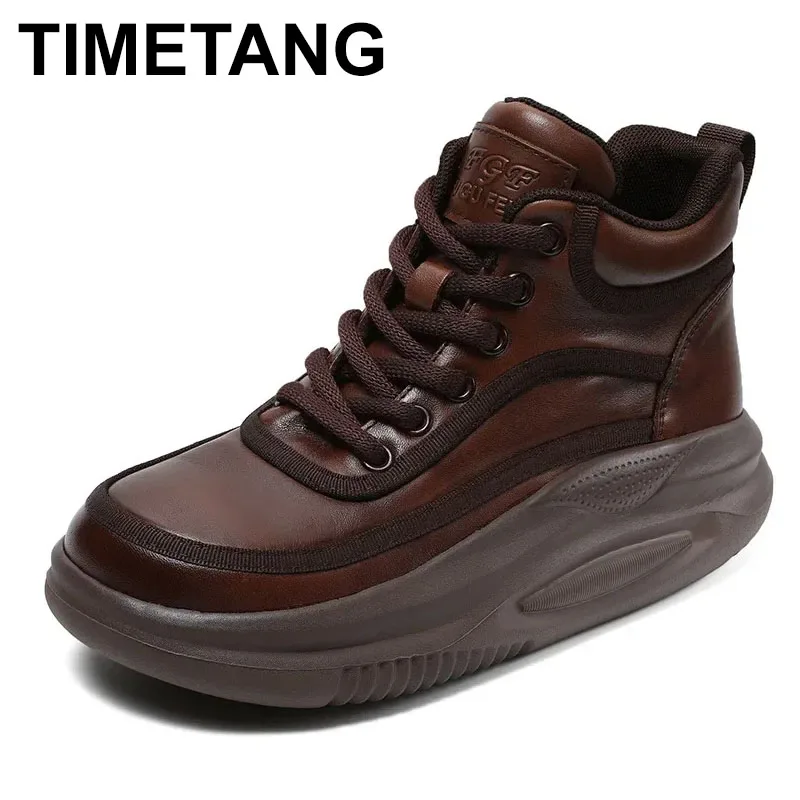 2025 г., женские вулканизированные осенне-весенние женские туфли из натуральной кожи на скрытом каблуке 4 см, повседневные черные кроссовки на массивном каблуке, туфли на танкетке на платформе
2025 г., женские вулканизированные осенне-весенние женские туфли из натуральной кожи на скрытом каблуке 4 см, повседневные черные кроссовки на массивном каблуке, туфли на танкетке на платформе