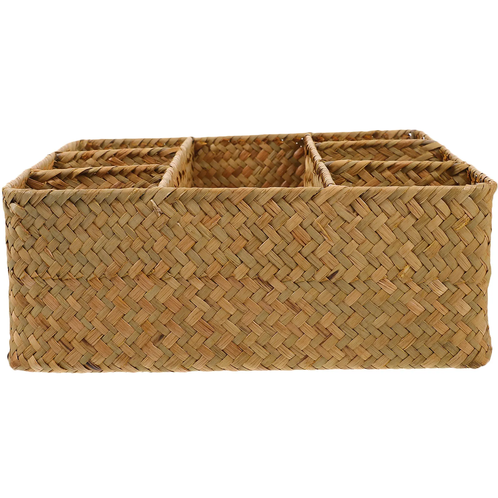 Rustic Style Woven Storage Basket Large Capacity Natural Straw Organizer for Kitchen Desktop Bedroom Sundries Table Decorative
Rustic Style Woven Storage Basket Large Capacity Natural Straw Organizer for Kitchen Desktop Bedroom Sundries Table Decorative