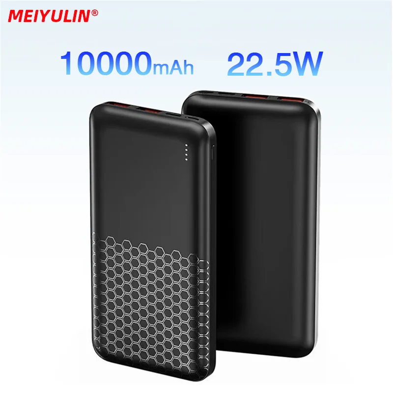 10000mAh Power Bank 22.5W Fast Charging Poverbank Mobile Phone External Spare Battery Portable Powerbank For iPhone 14 13 Xiaomi
10000mAh Power Bank 22.5W Fast Charging Poverbank Mobile Phone External Spare Battery Portable Powerbank For iPhone 14 13 Xiaomi