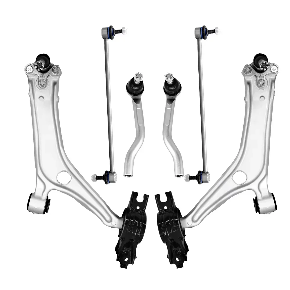 8Pcs Front Lower Control Arm Kit for 2018-2021, with Ball Joints & Tie Rods
8Pcs Front Lower Control Arm Kit for 2018-2021, with Ball Joints & Tie Rods