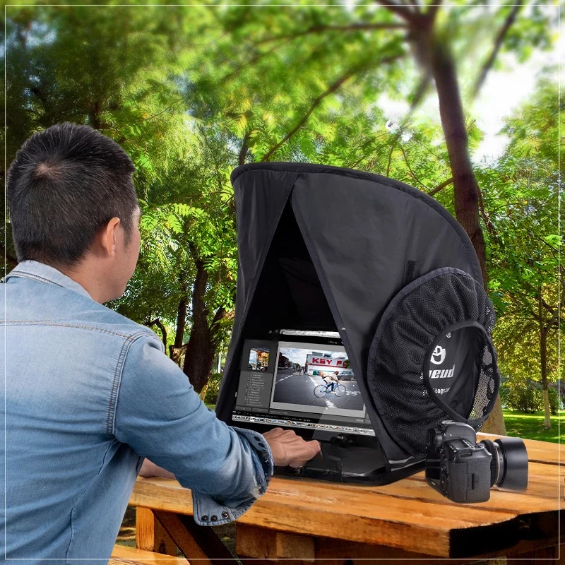 Laptop Tablet Lens Hood Dust-proof Rain-proof Sun-blocking Protective Cover Tent
Laptop Tablet Lens Hood Dust-proof Rain-proof Sun-blocking Protective Cover Tent