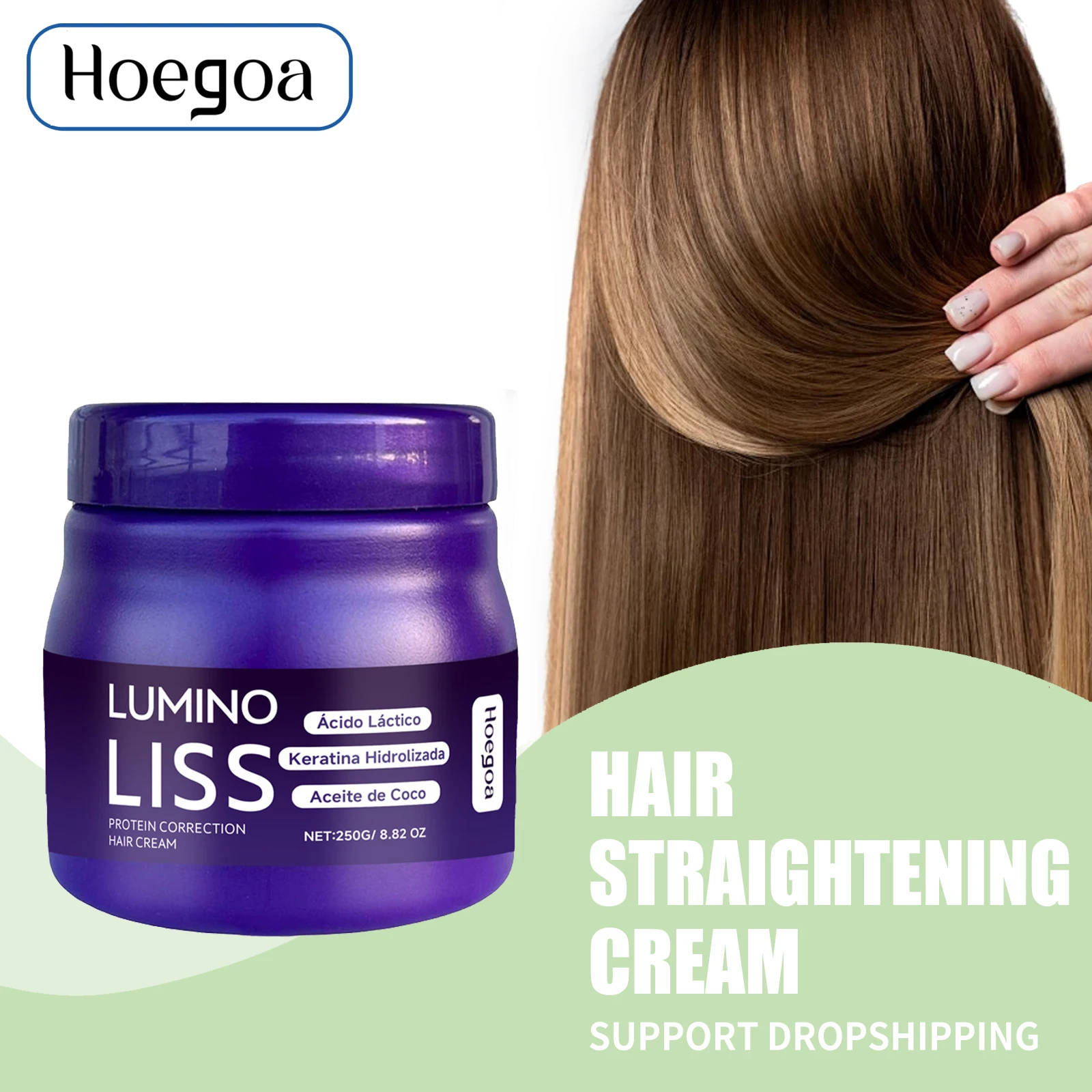 Protein Correction Hair Straightening Cream Anti Drying Frizzy Hair Smoothing Conditioner Enhance Gloss Keratin Repair Hair Mask
Protein Correction Hair Straightening Cream Anti Drying Frizzy Hair Smoothing Conditioner Enhance Gloss Keratin Repair Hair Mask