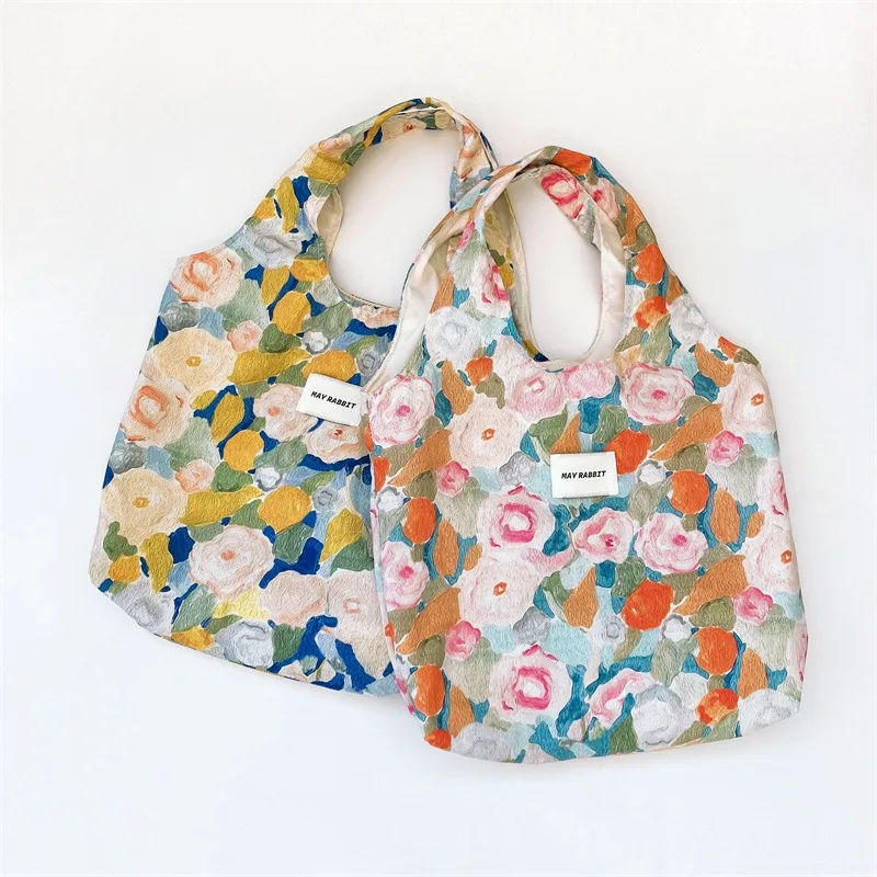 Shoulder Tote Women's Bag Handbags Trend Shopper Floral High Quality Youth Women Bags Beach University Eco Summer Vintage Paint
Shoulder Tote Women's Bag Handbags Trend Shopper Floral High Quality Youth Women Bags Beach University Eco Summer Vintage Paint