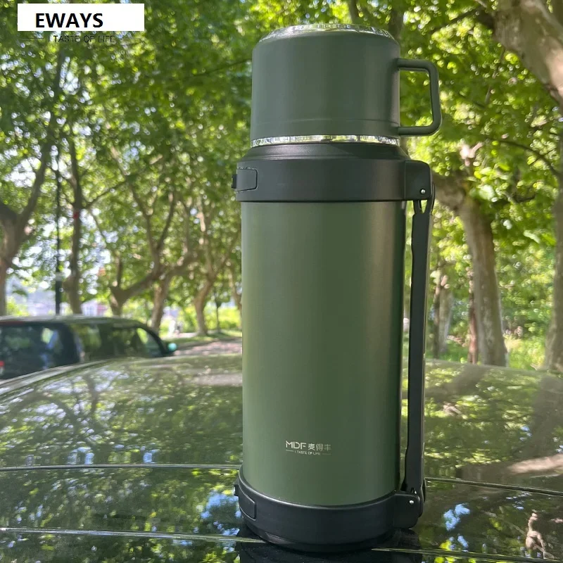 2000ml 304 Large Capacity Stainless Steel Thermos Portable Vacuum Flask Insulated Tumbler Thermo Bottle
2000ml 304 Large Capacity Stainless Steel Thermos Portable Vacuum Flask Insulated Tumbler Thermo Bottle