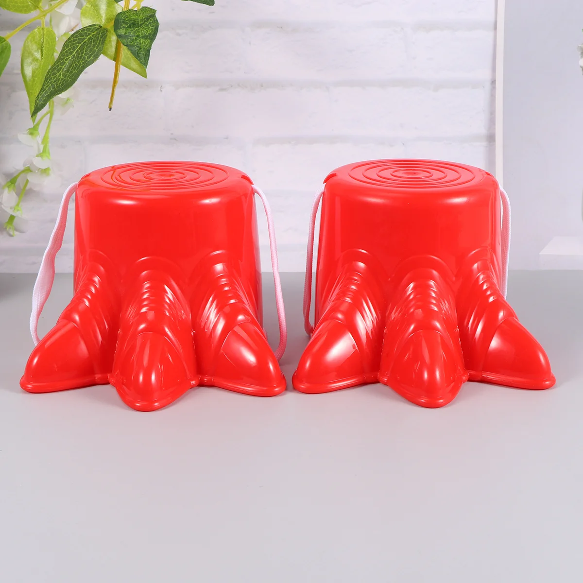 2 Pcs Toy Balance Outdoor Stilts Training Outdoor Elastic Stepper Shoes Kids Sports Play Garden Fun Plastic
2 Pcs Toy Balance Outdoor Stilts Training Outdoor Elastic Stepper Shoes Kids Sports Play Garden Fun Plastic