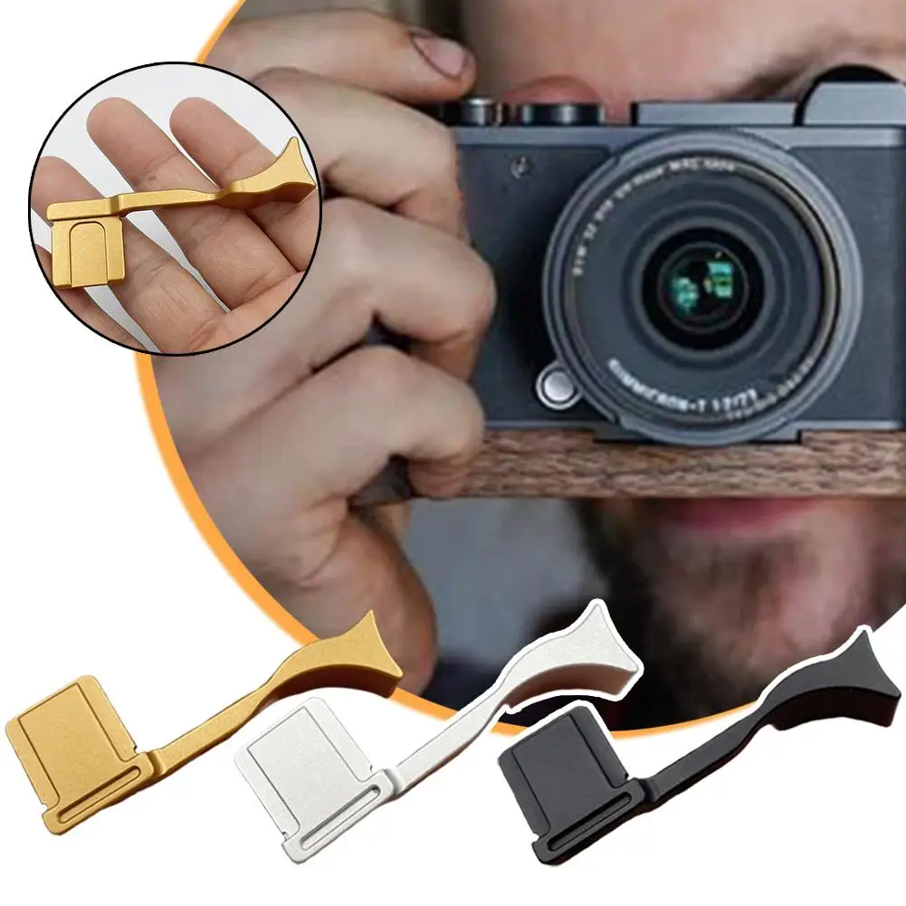 Deluxe Dedicated Metal Thumb Up Grip for leica Q3 Thumb Support Aluminum Alloy Thumb Grip Handle Hot Shoe Accessories G2Y5
Deluxe Dedicated Metal Thumb Up Grip for leica Q3 Thumb Support Aluminum Alloy Thumb Grip Handle Hot Shoe Accessories G2Y5
