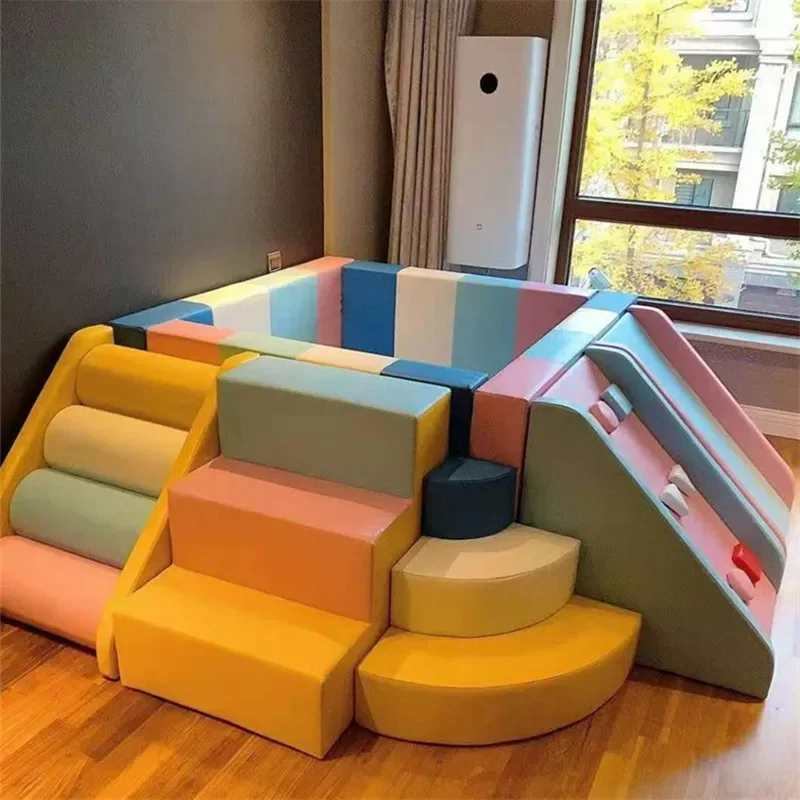 Children's Soft Ball Pool Early Childhood Education Center Fence Playground Anti-Collision Wooden Ladder Indoor Wave Sand Basin
Children's Soft Ball Pool Early Childhood Education Center Fence Playground Anti-Collision Wooden Ladder Indoor Wave Sand Basin