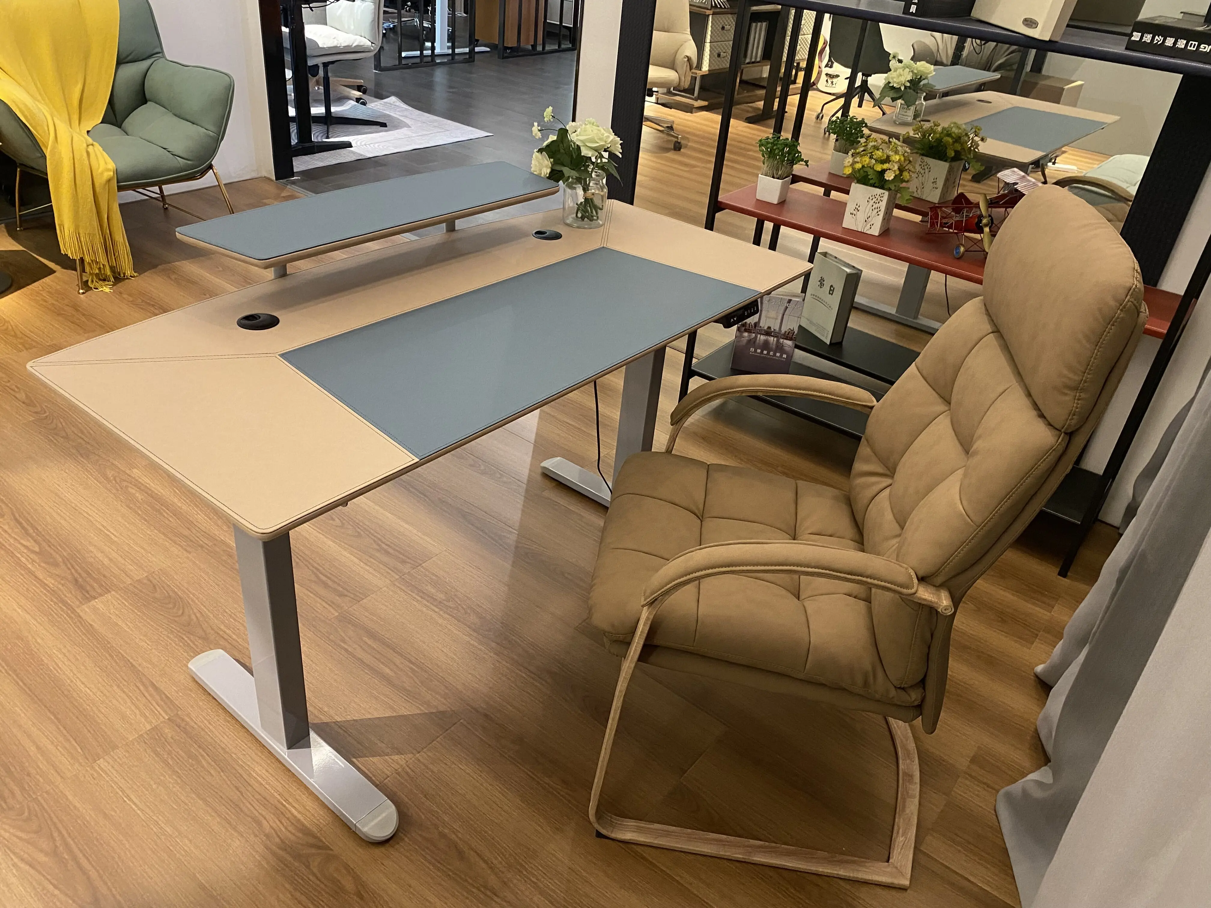 Electric Standing Desk Height Adjustable Modern Ergonomic Stand up Desk Sit Stand Home Office Computer Desk Table
Electric Standing Desk Height Adjustable Modern Ergonomic Stand up Desk Sit Stand Home Office Computer Desk Table