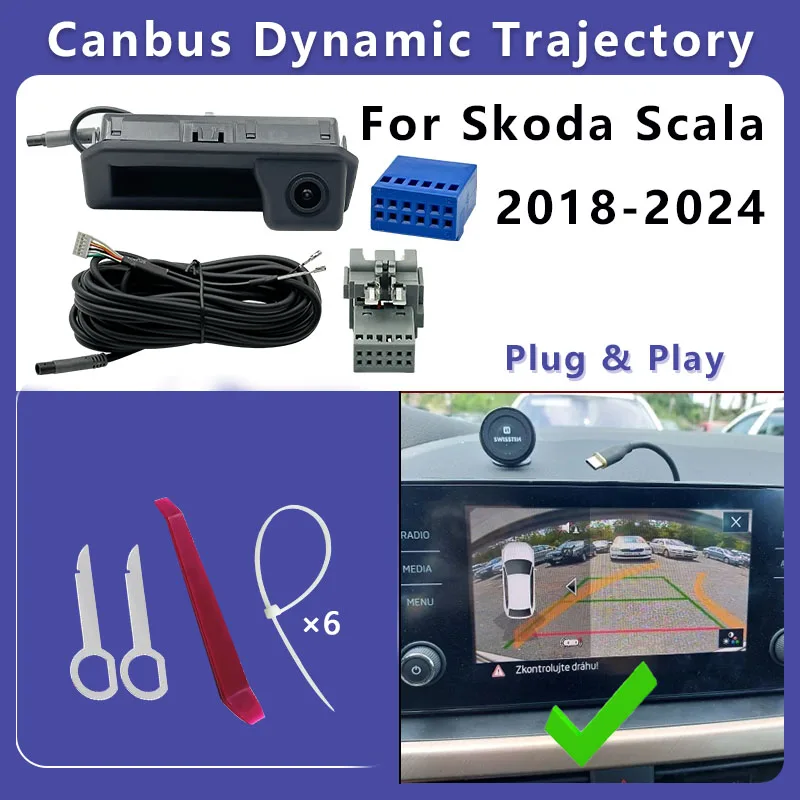 Задняя камера заднего вида iTOPCAM для Skoda Scala 2018 2019 2020 2021 2022 2023 2024 с динамической траекторией Canbus Plug and play
Задняя камера заднего вида iTOPCAM для Skoda Scala 2018 2019 2020 2021 2022 2023 2024 с динамической траекторией Canbus Plug and play