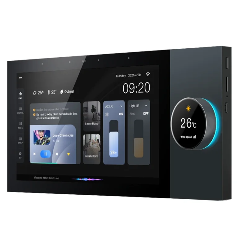 7 Inch Tuya Smart Android Home Control Panel With E-Share, Rotary Button, Zigbee Hub, And Wifi Wall Amplifier
7 Inch Tuya Smart Android Home Control Panel With E-Share, Rotary Button, Zigbee Hub, And Wifi Wall Amplifier
