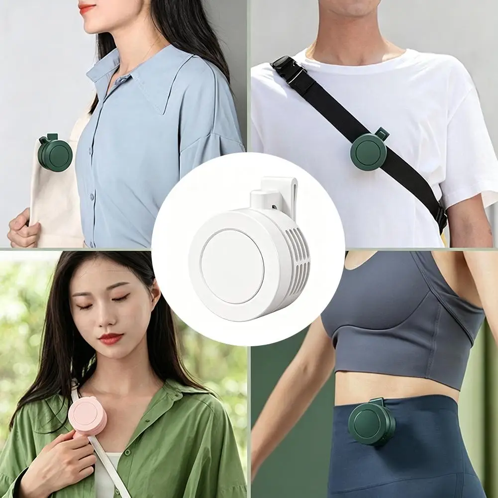 3 Speeds USB Rechargeable Mini Clip On Waist Fan, 900mAh Leafless Portable Hanging Neck Cooling Fan for Outdoor Camping Fishing
3 Speeds USB Rechargeable Mini Clip On Waist Fan, 900mAh Leafless Portable Hanging Neck Cooling Fan for Outdoor Camping Fishing