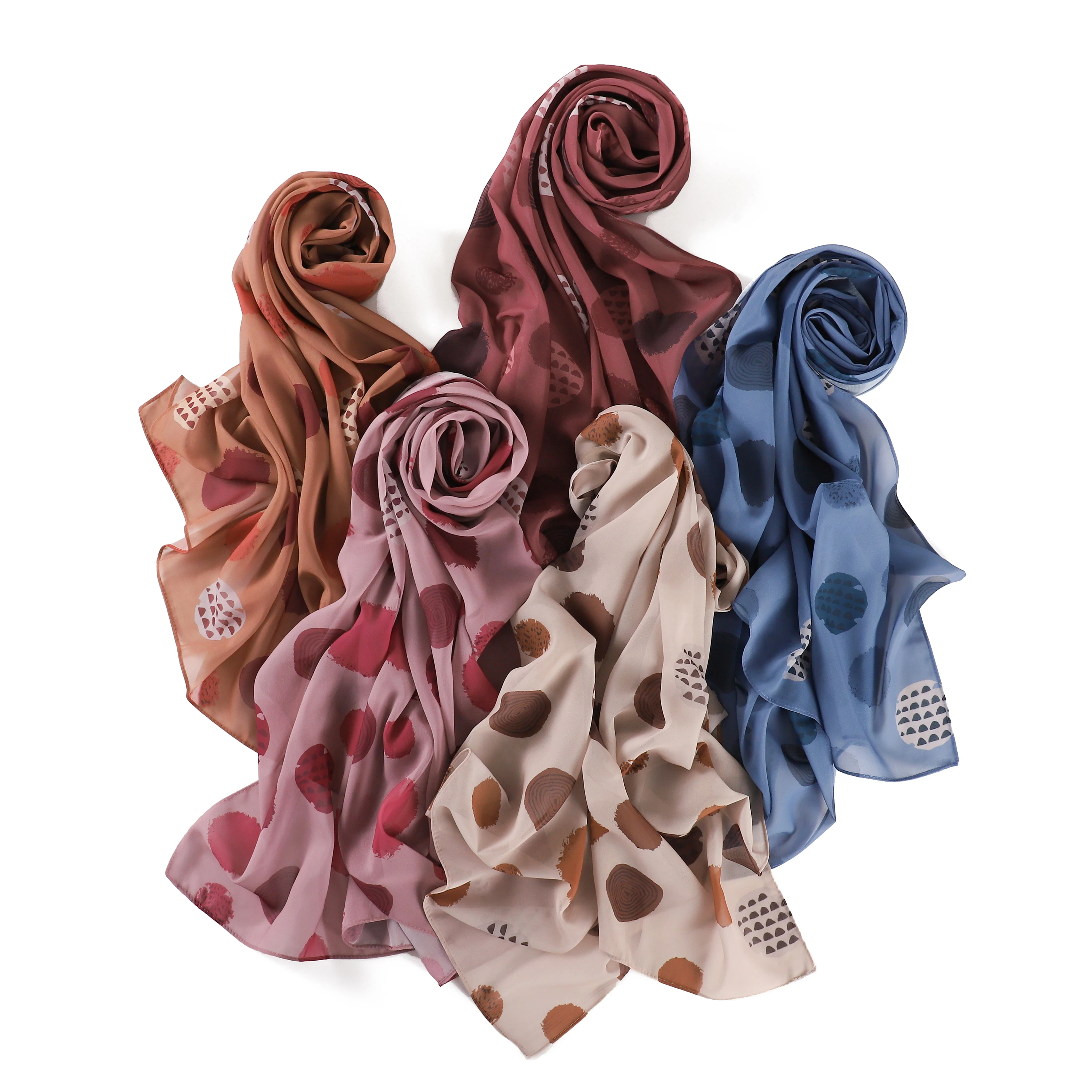 Wholesale Dot Pattern Chiffon Scarf Shawl Wrap Hijab Printed Fashion New Breathable Islamic Headscarf Ethnic Muslim Scarves
Wholesale Dot Pattern Chiffon Scarf Shawl Wrap Hijab Printed Fashion New Breathable Islamic Headscarf Ethnic Muslim Scarves