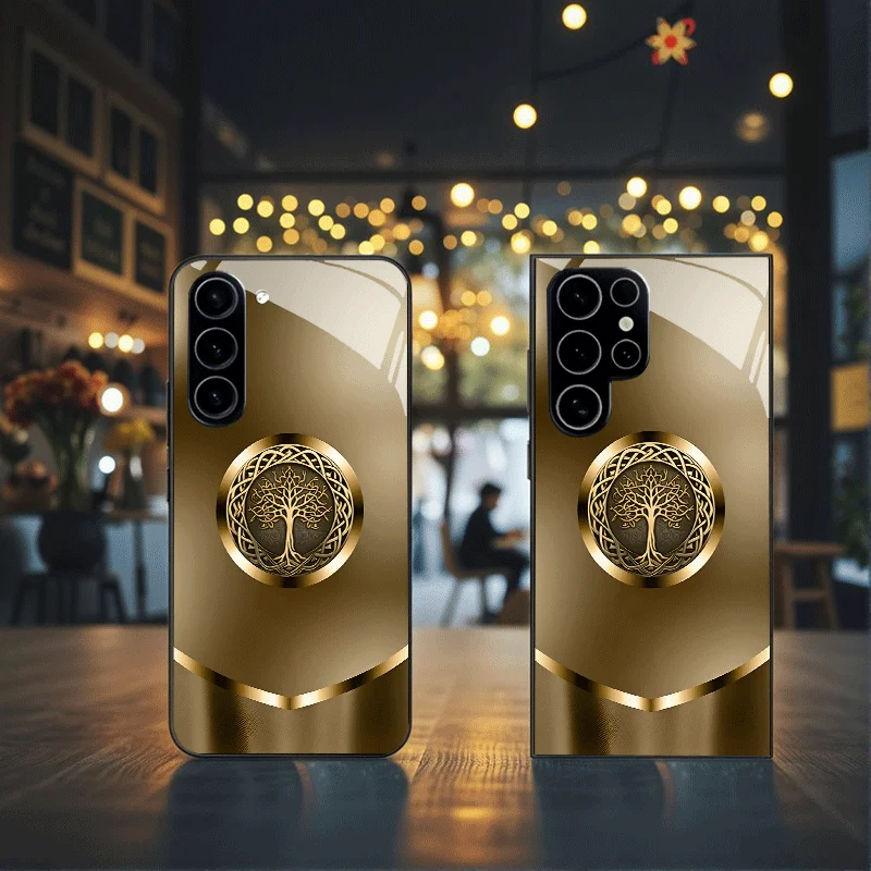 Golden Tree of Life Pattern Tempered Glass Phone Case for Samsung Galaxy S25/S24/S23/S22 Ultra/S21/S20/S20+/S20 FE/S20
Golden Tree of Life Pattern Tempered Glass Phone Case for Samsung Galaxy S25/S24/S23/S22 Ultra/S21/S20/S20+/S20 FE/S20
