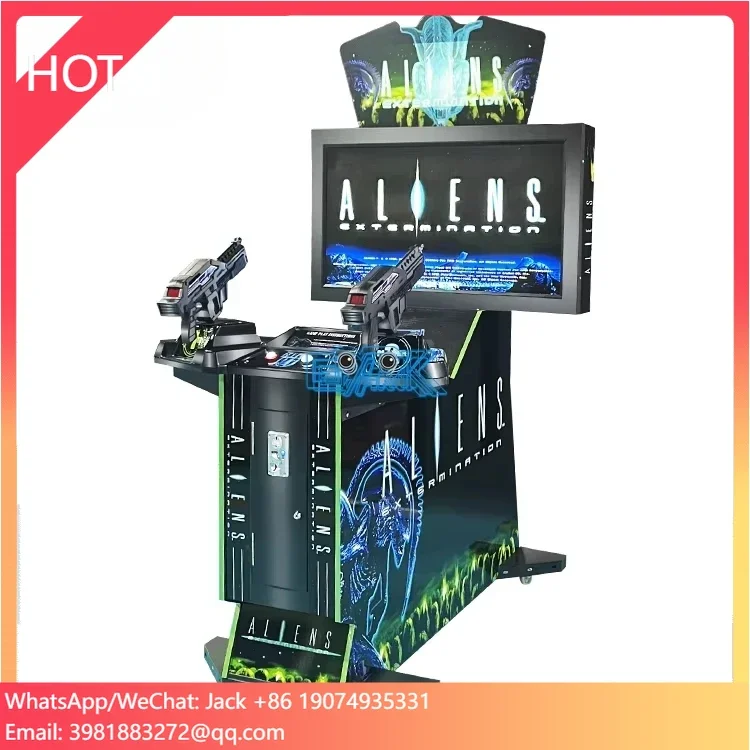 Quality Hot Sale Aliens Extermination EPARK Classic Coin Operated Amusement Arcade Shooting Game Machine
Quality Hot Sale Aliens Extermination EPARK Classic Coin Operated Amusement Arcade Shooting Game Machine