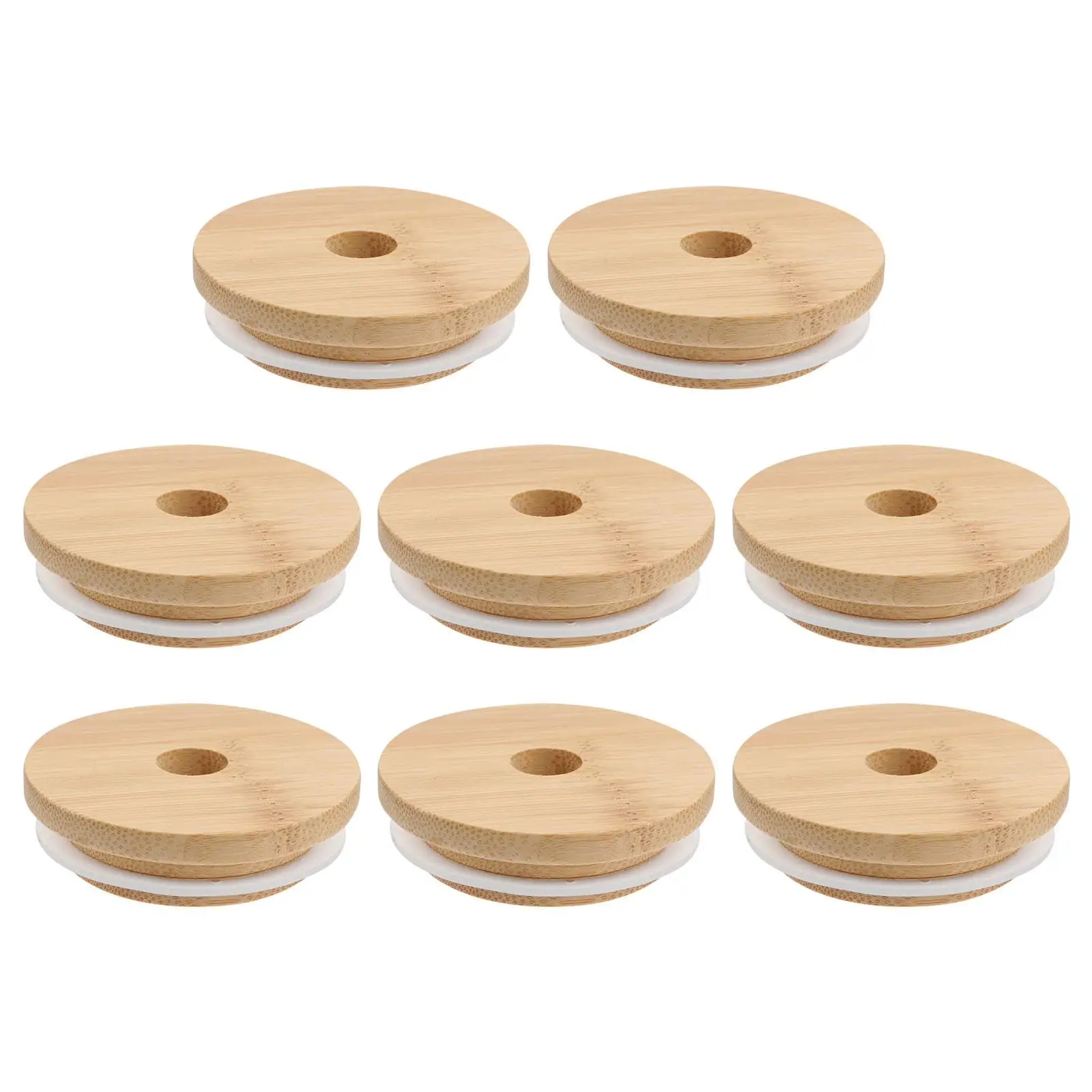 8pcs Bamboo Lids Airtight Covers for Glass Containers Jars Straw Safe Glass Jar Bamboo Lid Kitchen Storage Food
8pcs Bamboo Lids Airtight Covers for Glass Containers Jars Straw Safe Glass Jar Bamboo Lid Kitchen Storage Food