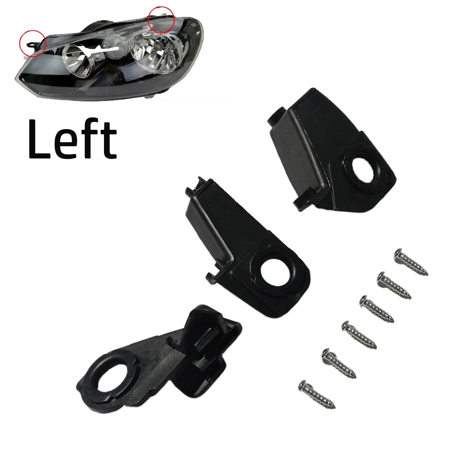 Left Headlight Repair Bracket Mount Clip OEM Part Number 5K0998225 For Golf For Mk6 09-13 Replacement Car Accessories
Left Headlight Repair Bracket Mount Clip OEM Part Number 5K0998225 For Golf For Mk6 09-13 Replacement Car Accessories