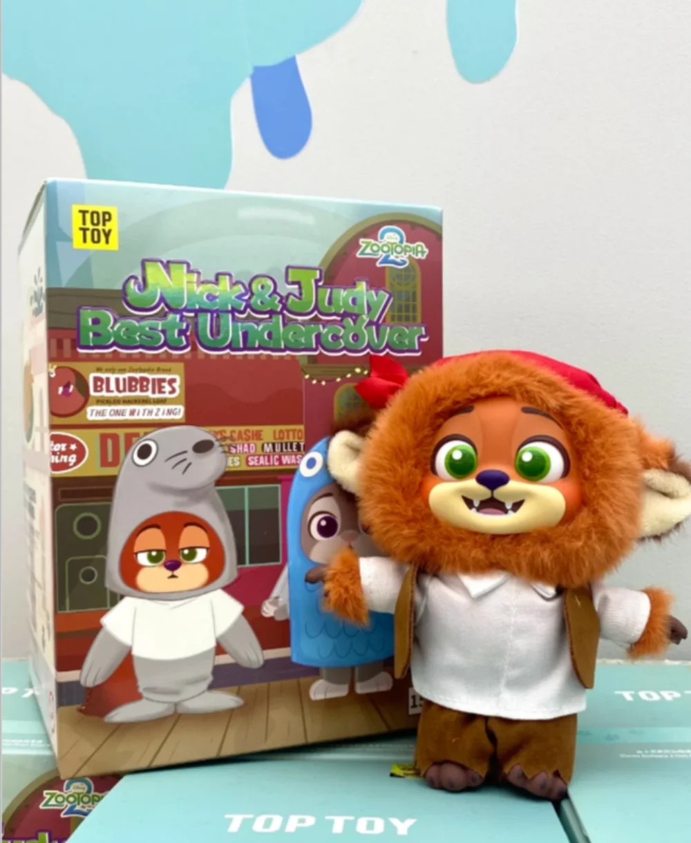 Новый TOPTOY Zootopia 2, серия Disguiser, плюшевая слепая коробка, Джуди и Ник, прогулочная рыба, мороженое, офис, кукла, кулон, рождественский подарок
Новый TOPTOY Zootopia 2, серия Disguiser, плюшевая слепая коробка, Джуди и Ник, прогулочная рыба, мороженое, офис, кукла, кулон, рождественский подарок