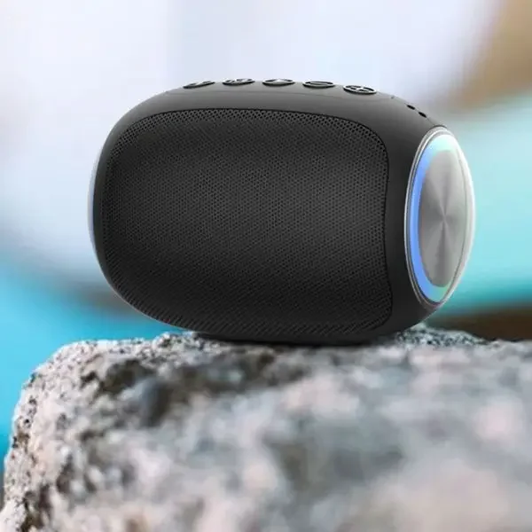 Овальный Bluetooth-динамик с LED-подсветкой
Овальный Bluetooth-динамик с LED-подсветкой