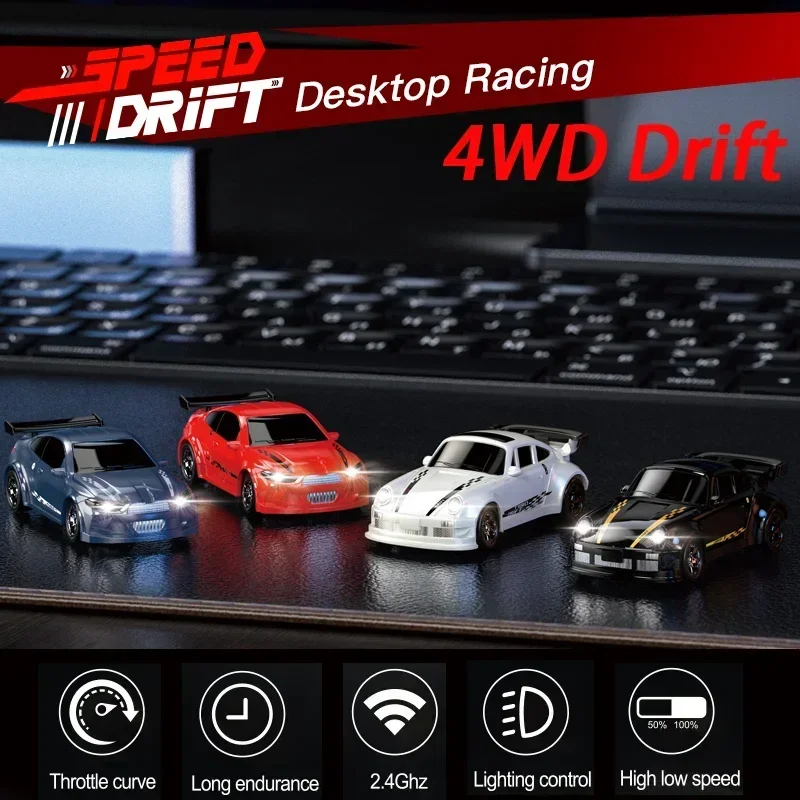 New Kf20 1/64 Rc Drift Car Four-Wheel Remote Control Car Racing Car Full Proportions Desktop Competition Toys Boys Perfect Gifts
New Kf20 1/64 Rc Drift Car Four-Wheel Remote Control Car Racing Car Full Proportions Desktop Competition Toys Boys Perfect Gifts